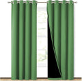 NICETOWN 100% Blackout Curtains 84 inches Long, Forest Green, 52 inches Wide by NICETOWN