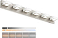 Ralbay Brushed Nickel Bathroom Lights Fixtures Dimmable 5 Color Temperature by RalbayLighting