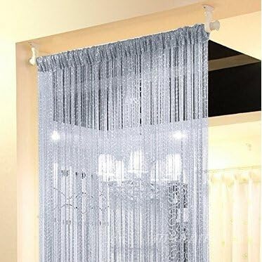 ave split Decorative Door String Curtain Wall Panel Fringe Window Room Divider - Image 5