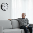 Wall Clock 12 Inch Silent Non-Ticking Big Numbers Easy to Read Wall Clocks - Image 6