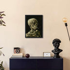 Wieco Art Framed Art Skull of a Skeleton - Image 2