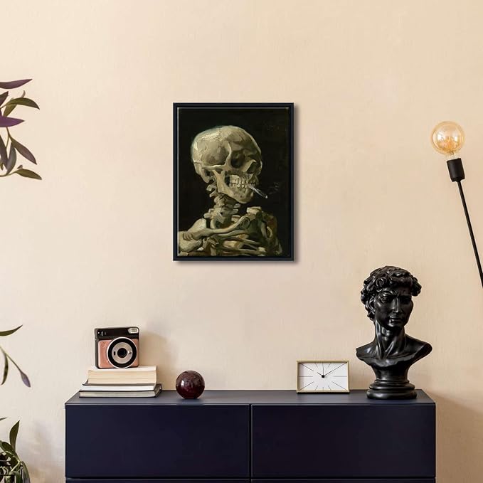 Wieco Art Framed Art Skull of a Skeleton - Image 2