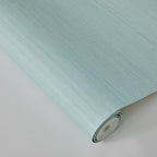 Tempaper Textured Seaglass Green Horizontal Faux Grasscloth Removable Peel and - Image 5