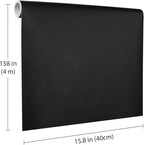 Black Peel and Stick Wallpaper, 15.7 X 157 inches Renter Friendly Wallpaper - Image 3