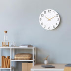 Roymnie Wall Clock 14 Inch, Modern Wall Clocks Battery Operated, Silent Non - Image 6