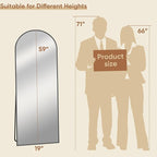 Full Length Mirror, Tall Mirrors Body Floor Mirror - Image 8