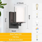 Kalium Wall Sconces Set of Two, Modern Vanity Lights - Image 8