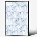 Light Blue Shell Poster Vintage Coastal Cowgirl Wall Art Modern Fashion Preppy by Unknown