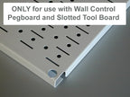Wall Control 4 ft. Metal Pegboard Organizer - Image 7