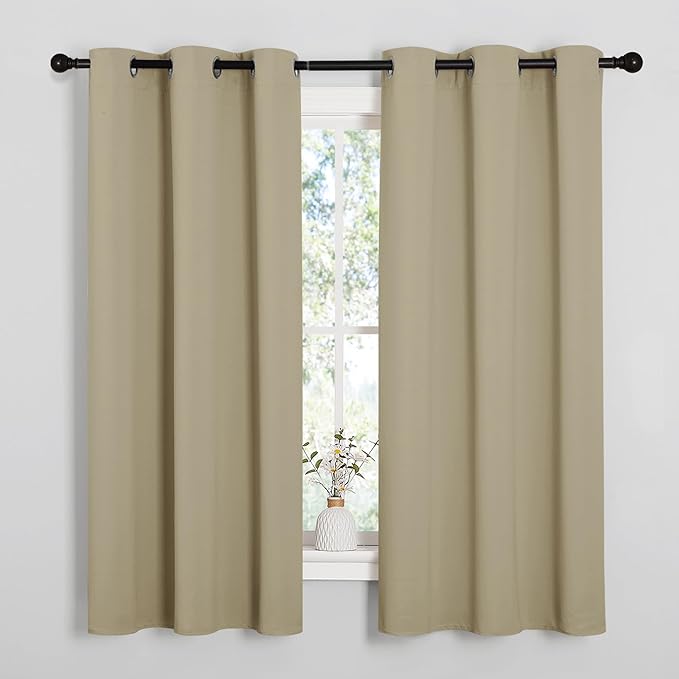 NICETOWN Thermal Insulated Grommet Room Darkening Curtains/Draperies/Panels by NICETOWN