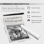 noxozoqm Black and White Fashion Hot Girl Poster Fun Do It - Image 2
