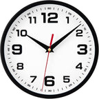14 Inch Wall Clock Silent Non-Ticking Modern Clocks Battery Operated Large by Warminn