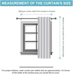 RYB HOME Cafe Window Curtains - Image 8