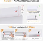 AOSKY No Drill Cordless Blackout Roller Shades - Image 4