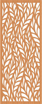 Ortonville Decorative Pierced Fretwork Wood Wall Panels, 27 3/8"W x 69 3/8"H x - Image 2