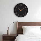Mosewa Large Wall Clock 16 Inch Black Battery Operated Silent Non Ticking - Image 8