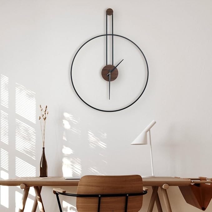 DRELIFAM Modern Wall Clock Large Wall Clocks - Image 4