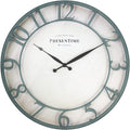 Presentime & Co 21" Farmhouse Series Wall Clock, Vintage Style, Retro Clock by Presentime