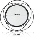 2 Set. Circle Mirrors for Wall Decor for Living Room Bedroom Bathroom Entryway - Image 7