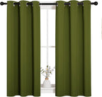 NICETOWN Christmas Bedroom Curtain Panels Blackout Draperies, Holiday Christmas by NICETOWN