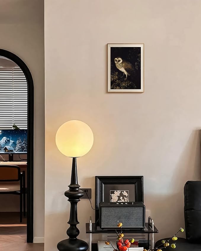 VIYYIEA Framed Wall Art for Living Room, Owl Canvas Prints, Vintage Home Decor - Image 2