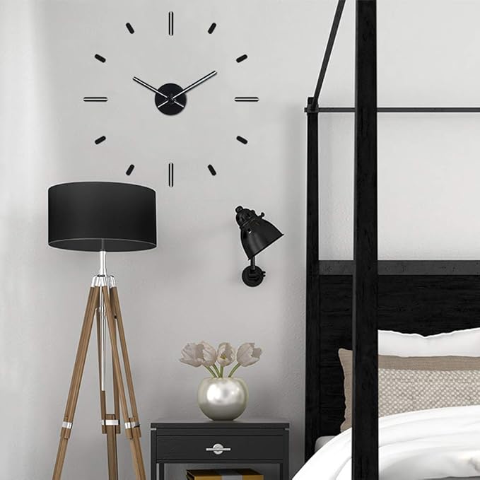 Presentime & Co Large Frameless DIY Wall Clock - Image 6