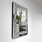 QMDECOR Rectangle Sparkling Decorative Wall Mirror - Image 3