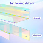 upsimples Acrylic Shelves for Wall Decor, Nail Polish, Wall Organizer for - Image 6