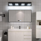 SineRise LED Modern Bathroom Vanity Light Fixtures, Matte Black Modern Acrylic - Image 5