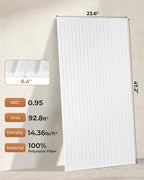 SODOCT 12 Pack Large Acoustic Panels, 47.2" X 23.6" X 0.4" Sound Proof Panels - Image 2