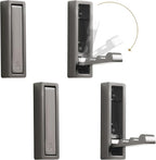 Folding Wall Hook, Heavy Duty Zinc Alloy No Rust Fold Up Hooks - Image 2