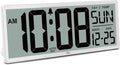 WallarGe 14.5'' Large Digital Wall Clock Battery Operated by WallarGe