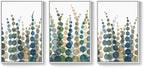 Framed Coastal Wall Art for Living Room, Large Modern Watercolor Botanical - Image 2