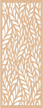25 3/8"W x 64 3/8"H x 1/4"T Ortonville Decorative Fretwork Wood Wall Panels - Image 4