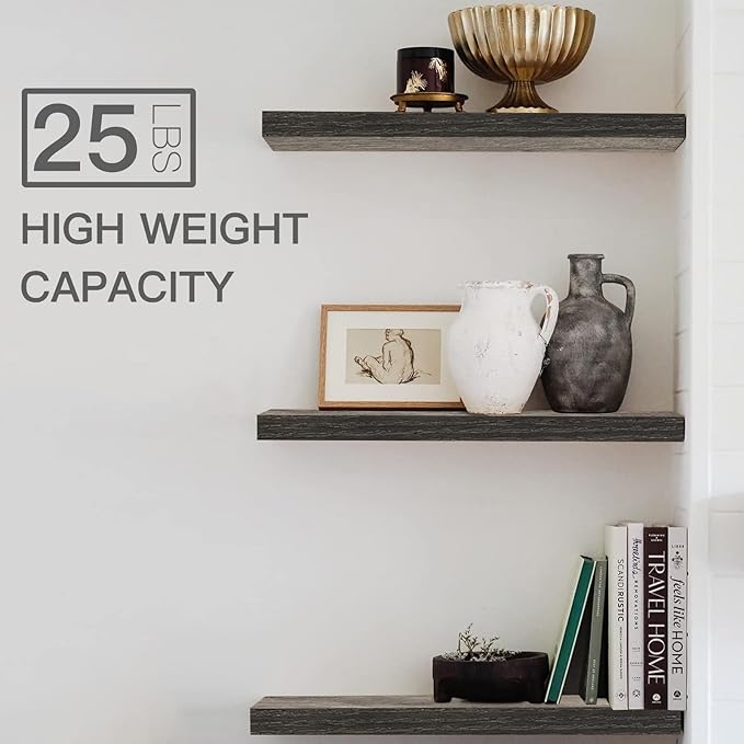 QEEIG Floating Shelves for Wall 23.6" Long - Image 4