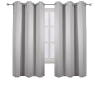 LEMOMO Light Grey Blackout Curtains 38 x 63 Inch Length/Set of 2 Curtain - Image 6