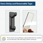 pickpiff 12 Pack Wall Hooks for Coat and Towel: 13LB Adhesive Door Hanger Stick - Image 4