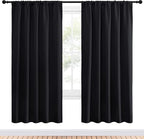 NICETOWN Black Blackout Curtain Blinds - Image 2
