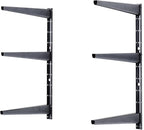 Minimalistic Black Shelf Brackets by Delta Cycle, Holds Up to 480 lbs, Modern by deltaCycleandHome