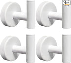 4 Pack Towel Hooks Bathroom Wall Hook Holder Stainless Steel Coat Robe Clothes by Homagic