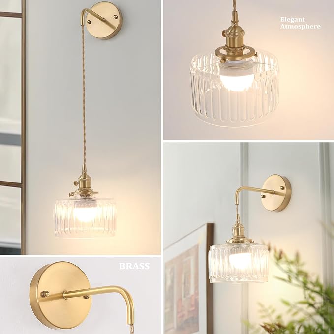 Shenmoyl Battery Operated Wall Sconce - Image 5