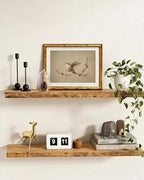 InSimSea Gold Bamboo Framed Canvas Wall Art, Vintage Spring Bird Paintings - Image 2