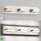 SOLFART Vanity Lighting Over Mirror, 3 Lights Brushed Nickel Bathroom Light - Image 6