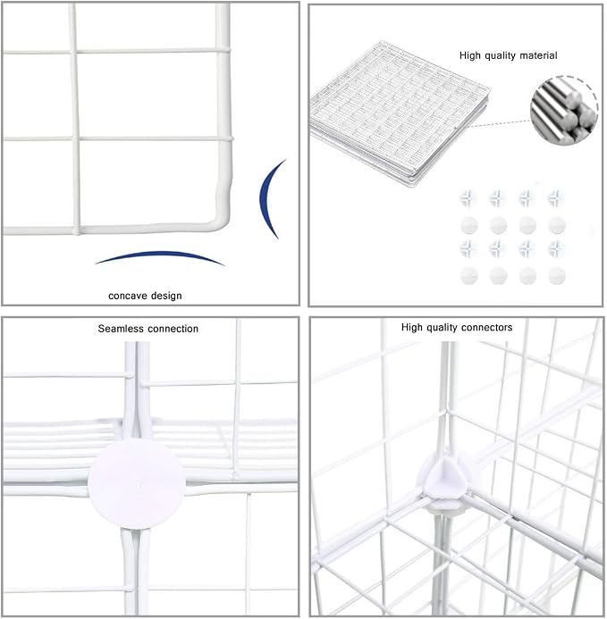 C&AHOME Wire Cube Storage, 6 - Image 8