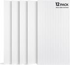 SODOCT 12 Pack Large Acoustic Panels, 47.2" X 23.6" X 0.4" Sound Proof Panels by SODOCT
