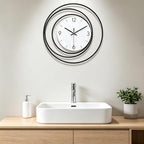 Dankeit Decorative Wall Clock, Silent Non-Ticking Quality Quartz Movement - Image 8