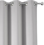 LEMOMO Light Grey Thermal Blackout Curtains/42 x 72 Inch/Set of 2 Panels Room - Image 7