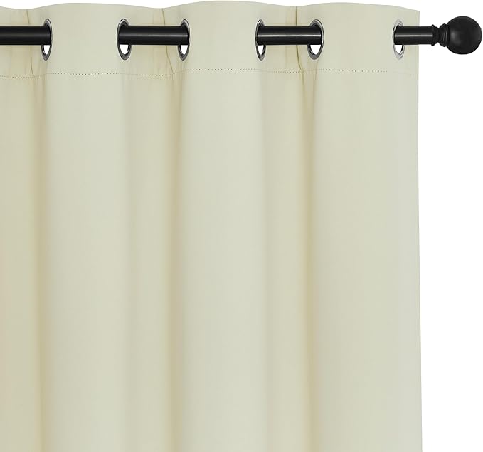 NICETOWN Sliding Door Window Treatment Blackout Patio Door Curtain Panels - Image 7