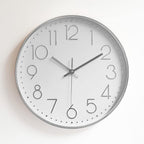 Tosnail 12 Inches Round Silent Non Ticking Quartz Wall Clock - Image 9