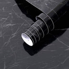Arthome Black Marble, 11.8x100 Inches Peel and Stick Wallpaper, Marble Contact by ArthomeWALLDECOR